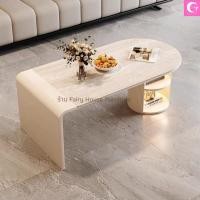 ราคา FairyHouse โต๊ะกลางท็อปหิน CJ26 07 สไตล์ MINIMAL โต๊ะหน้าโซฟา โต๊ะกาแฟ โต๊ะกลางหินอ่อน (51565041946)