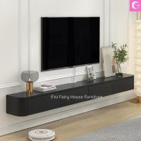 ราคา FairyHouse ชั้นวางทีวีแบบแขวน TV26 02 ตู้วางทีวี โต๊ะวางทีวี สีดำ ชั้นทีวีวินเทจ ชั้นวางทีวีแขวนผนัง (50114376197)
