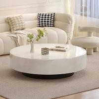 ราคา Fairyhouse โต๊ะกลางหินอ่อน CJ25 06 สไตล์โมเดิร์น โต๊ะกลางกลม โต๊ะกาแฟหน้าโซฟา (28218571094)