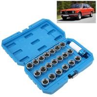 ราคา Mingxiu 21 ชิ้นชุดล้อล็อค Lug Nut Key Remover การติดตั้ง AntiTheft Kit Fit สําหรับ Mini Series E12 E21 E23 (41582548509)