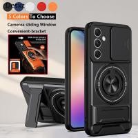 ราคา SAMSUNG ปลอกกันกระแทกสําหรับSamsung Galaxy A54 A34 A14 SamsungA54 5Gเลื่อนแหวนหน้าต่างเคสโทรศัพท์วงเล็บเลนส์ป้องกันขาตั้งผู้ถือฮาร์ดปกหลัง (47462342041)