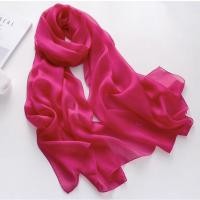 ราคา ผ้าพันคอไหมสีแดงกุหลาบผ้าพันคอไหมหม่อนสีดําผ้าโพกหัวผ้าคลุมไหล่ของขวัญหลายสี (41882300615)