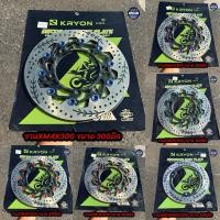 ราคา จาน KRYON แท้ XMAX300 ลายก้างปลา มีทั้งหน้า หลัง ขนาด 300 267 245M จานแต่งXMAX300 (53158483921)