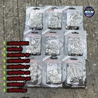 ราคา น็อตชุดสีเลส งานHENH เฮงสกรู CNC AAx2บาง เวฟ100 เวฟ110i เวฟ125i บังลม ทุกปี (50200000155)
