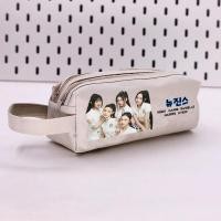 ราคา กลุ่มสาวเกาหลี Kim Min Chi สไตล์สินค้า DANIEL HAERIN HANNI ผ้าดินสอขนาดใหญ่ความจุ BD058 168 16 GSSK (47316084277)