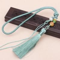 ราคา จับชิ้นเชือกเส้นเล็กรถเชือกเส้นเล็กพู่ทอมือทําเองกุญแจสั้นมือหยกกระเป๋าแขวน เหวินหว่าน เชือก ที่ (54915145946)