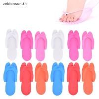 ราคา zeblonsun 12 คู่รองเท้าแตะโฟมแบบใช้แล้วทิ้ง Salon Spa Pedicure รองเท้าแตะโฟม Slippper (56165243409)
