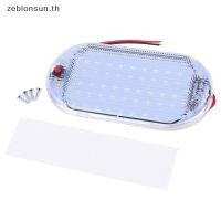 ราคา zeblonsun 60LED 12V 85V LED รถโดมหลังคาเพดานโคมไฟอ่านหนังสือภายในไฟหลังคารถรถยกความสว่างสูงแถบไฟห้องโดยสาร (51215243417)