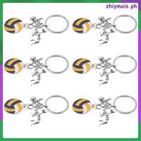 ราคา 6 ชิ้นที่ไม่ซ้ํากันการ์ตูนวอลเลย์บอลพวงกุญแจจํานวนมากโลหะผสมที่สําคัญสําหรับแฟนกีฬา zhiymais (56013649313)
