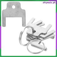 ราคา 6 ชิ้นเปลี่ยนกล่องกระดาษทิชชู Key แบบพกพาล็อค Core Key สําหรับห้องน้ําผู้ถือผ้าขนหนูกระดาษใช้งานร่วมกับ Kimberly zhiymais (49763813053)