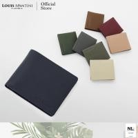 ราคา Louis Montini Minimal Style กระเป๋าสตางค์หนังวัวแท้ กระเป๋าผู้ชายหนังแท้ Men s Wallet TTM094 (7210573454)