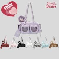ราคา Louis Montini Pixie Dustie กระเป๋าสะพายไหล่ทรงเตาอบ รุ่น Pixie Too Heart Bag PIX13 (44105243387)