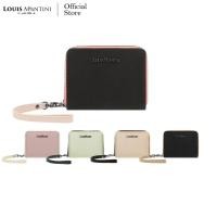 ราคา Louis Montini Louis Montini Emily กระเป๋าซิปรอบใบสั้น กระเป๋าสตางค์ผู้หญิงหนังแท้ WL58 (26623547513)