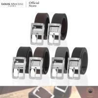 ราคา Louis Montini Once upon the forrest เข็มขัดหนังวัวแท้ หัวกิ๊บหมุนได้ เข็มขัดผู้ชาย MGN241 (5921348302)