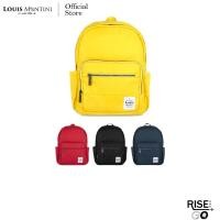 ราคา Louis Montini Rise Go กระเป๋าเป้สะพายหลัง ผ้าไนล่อน Unisex Backpack BBP10 (24455117359)