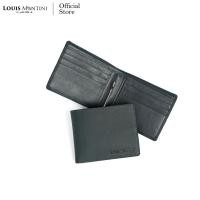 ราคา Louis Montini Minimal Style กระเป๋าสตางค์หนังวัวแท้ กระเป๋าผู้ชายหนังแท้ Men s Wallet TTM095 (2288315141)
