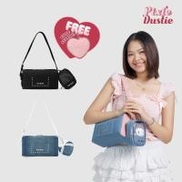 ราคา Pixie Dustie Y2K Baguette Bag กระเป๋าทรงขนมปังบาแกตต์ ผ้า Denim รุ่น Pixie Jeans Lover Bag PIX28 (56600975578)