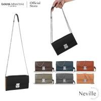 ราคา Louis Montini Neville กระเป๋าสะพายผู้หญิง กระเป๋าสตางค์ทรงคลัช Women Clutch BMG12 (4428018353)