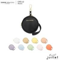 ราคา Louis Montini Fleur De Juillet กระเป๋าใส่เหรียญ PU สำหรับคล้องกระเป๋าทรงกลม CVRS010 (25152309300)