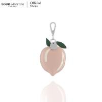 ราคา Louis Montini charms พวงกุญแจหนังวัวแท้ ดีไซน์ลูกพีช KR63 (58056367772)