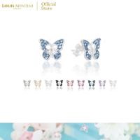 ราคา ส่งด่วน Louis Montini Sterling Silver 925 Earrings ต่างหูเงินแท้ 92 5 ต่างหูรูปผีเสื้อ LJER132 LJER133 LJER139 (21187011825)