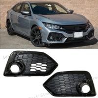 ราคา 71108TGGA20 71108TGGA30 ด้านหน้ากันชนหมอกโคมไฟฝาครอบกรอบ Shell ฝาปิด Bezel สําหรับ Honda Civic Hatchback 2017 2018 2019 (51707150682)