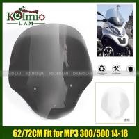 ราคา Fit สําหรับ 2014 2018 Piaggio MP3 300 500 กระจกกระจกรถจักรยานยนต์ MP3 500 LT SPORT 2015 2016 2017 Wind Deflectors (27145200145)