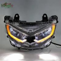ราคา NMAX155 NMAX125 ไฟหน้าสําหรับ NMAX 125 N MAX 155 2021 2022 2023 2024 รถจักรยานยนต์ LED ไฟหน้าไหลน้ําเลี้ยวสัญญาณ (27145200143)
