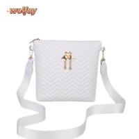 ราคา YOLANDA กระเป๋าสะพายข้าง กระเป๋าสะพายไหล่หนัง PU นุ่มเรียบง่าย กระเป๋าเก็บตกแต่งมุกมงกุฎอเนกประสงค์แบบลําลองสําหรับผู้หญิง (56866180444)