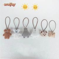 ราคา โยแลนด์ เสน่ห์กระเป๋า วัสดุผ้า จี้กระเป๋ารูปร่างคุกกี้ การออกแบบสัตว์นุ่มสไตล์เกาหลีพวงกุญแจกระเป๋าตกแต่ง (52415383696)