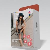 ราคา Insta Blogger 22โทน ฟิลเตอร์แต่งภาพพรีเมี่ยม Lightroom Pro Grade Edits Crafted By CloudCrafts 4GB USB Free (42007458216)
