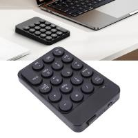 ราคา Ccing แป้นพิมพ์ตัวเลขขนาดเล็ก 2 4G ไร้สายบลูทูธ 2 โหมดพร้อมปุ่มกดกลม การบัญชีการเงินแบบพกพา Numpad (45365874734)