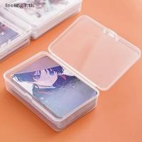 ราคา Hot Fashion ใหม่กล่องพลาสติกใสเล่นไพ่คอนเทนเนอร์ PP Storage Case Paing Game Card Box Board Games Card Organizer (55915259544)