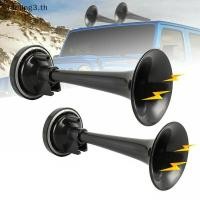 ราคา Hot Fashion 2PCS Air Horn Dual et Air Pump Air Horn Car Tru Train Boat (53264375556)