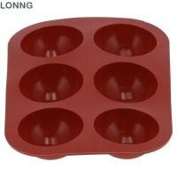 ราคา LONNG แม่พิมพ์อบทรงกลมกึ่ง 6 ช่อง 36 ช่องซีกโลกแม่พิมพ์ซิลิโคน ซิลิโคนหนาทรงกลมโดมรูปร่างเค้กตกแต่งแม่พิมพ์ขนมทํา (57365690824)