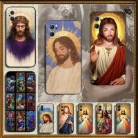 ราคา OPPO F5 A73 F7 F9 A9 F17 F19 Pro A7X F11 A74 F1 Plus R9 R9S TPU ความเข้ากันได้ Soft Case เคสโทรศัพท์กรณีป้องกัน R 8 jesus art relist (58163384756)