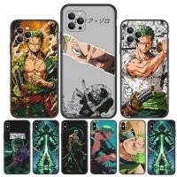 ราคา IPhone 5 5s SE 6s 6 7 8 Plus X XS XR 11 Pro Max TPU ความเข้ากันได้ Soft Case เคสโทรศัพท์ เคสป้องกัน R 8 One Piece Roronoa Zoro (56763384573)