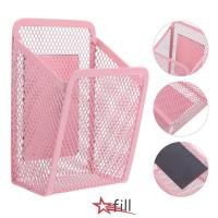 ราคา FILL ที่ใส่ดินสอแม่เหล็ก ที่ใส่เครื่องหมายตาข่ายมัลติฟังก์ชั่นประหยัดพื้นที่ แบบพกพาติดผนังขนาดกะทัดรัดเขียนภาชนะจัดเก็บตู้เย็น (53216377258)
