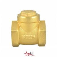 ราคา FILL Swing Check Valve 1 2 3 4 1 1 1 4 1 1 2 2 ทองเหลือง Non Return Valve ทนทาน BSP Female Thread One Way Valve (48465402711)