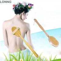 ราคา LONNG Exfoliaation Brush ขนธรรมชาติ นวดตัวกันลื่นที่ทนทาน (57766231406)