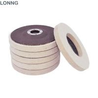 ราคา LONNG ขัด FLAP Disc แผ่นขัดขนสัตว์ล้อ Buffing ล้อ Felt Flap โครงสร้างตาข่าย Backing ขัดขนสัตว์เครื่องบดมุมล้อหินขัด (57765623497)