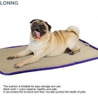 ราคา LONNG เสื่อสุนัข แผ่นรองสัตว์เลี้ยงเทอร์โมสแตติกระบายอากาศ หนุนการนอนหลับหนาสบายนวดระบายความร้อนเสื่อนอนเตียงสัตว์เลี้ยงวาง (56315368023)