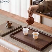 ราคา LONNG ถาดอาหาร ถาดไม้ไม้ไผ่สี่เหลี่ยมไม้ไผ่ธรรมชาติ ถาดตกแต่ง โต๊ะกาแฟพาเลทขนมสไตล์ย้อนยุค (52966294109)