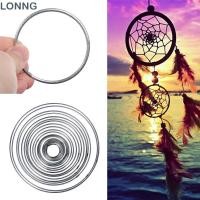 ราคา LONNG Dream Catcher Ring Metal Multi size Round DIY (52766023926)