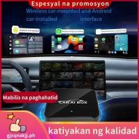 ราคา 3in1 Andriod Video AI Box Wireless Android Auto Wireless Carplay อะแดปเตอร์มัลติมีเดีย 2 4G 5G WiFi Dual Band 4 32G gjxqnakjjph (51465729317)
