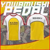 ราคา DC2 Yewamushi Pedal Jersey เสื้อยืดคอสเพลย์เสื้อแขนสั้นเครื่องแต่งกาย Tee Sohoku Shunsuke Imaizumi Croptop เสื้อ Choppe (55766334380)