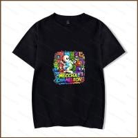 ราคา DC2 2026 เกมใหม่ Meccha Chameleon เสื้อยืดผ้าฝ้ายหนา เสื้อยืดแขนสั้นพิมพ์ลายคอกลมลําลอง (52064927634)