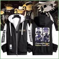 ราคา DC2 Roblox Forsaken การ์ตูนอะนิเมะซิป Hoodie coat แจ็คเก็ต Unisex Top (46915004183)