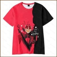 ราคา DC2 Hazbin โรงแรมคอสเพลย์ผ้า 3D ฤดูร้อนเสื้อยืดอะนิเมะแขนสั้น Top (46464990794)