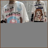 ราคา DC2 อะนิเมะ One Piece Nami Sauron Chopper คอสเพลย์ฤดูร้อนหลวมแขนสั้น Plus ผู้หญิงการ์ตูนเสื้อยืด Hip Hop สั้น Sle (46314995153)